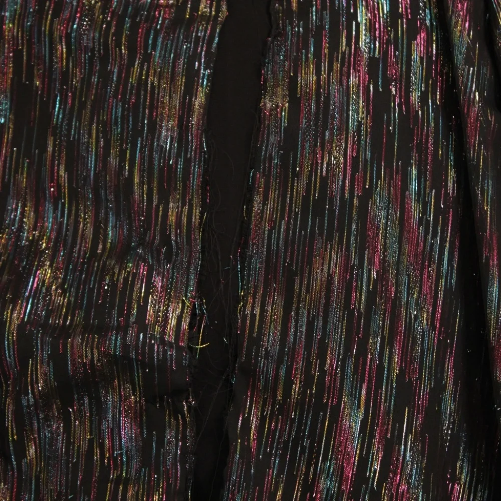 Aidan Mattox Metallic Organza Gown Size 0 - Picture 14 of 14